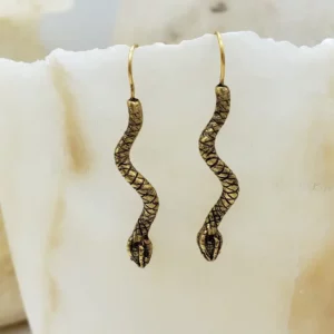 Egyptian Snake Earrings