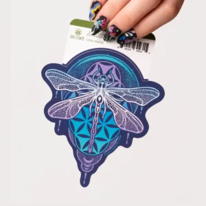 Dragonfly Mandala Sticker
