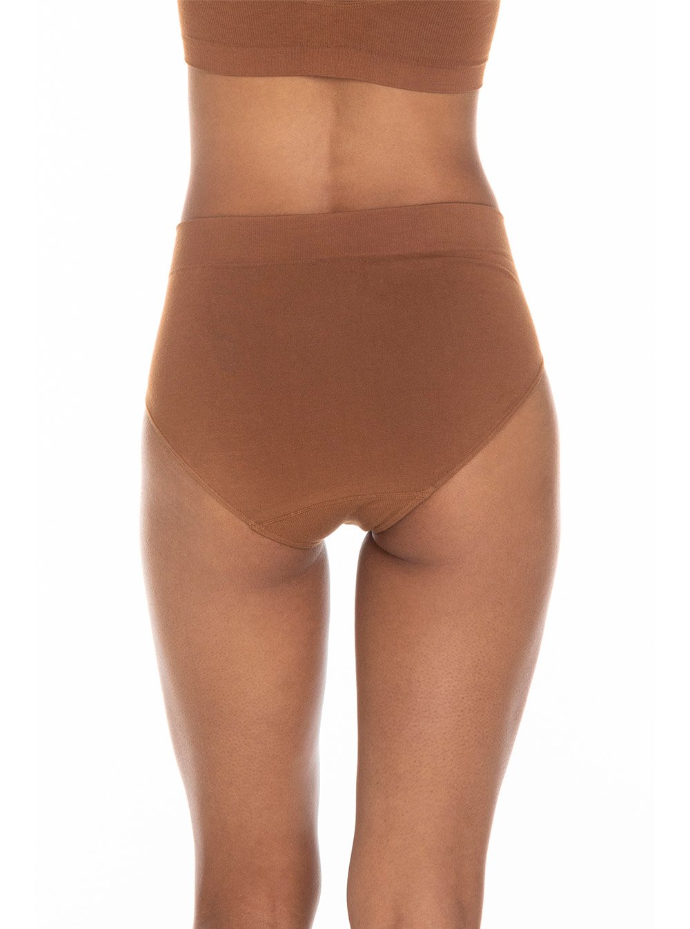 Boody Body EcoWear Women's Full Brief, Full Coverage High Waisted, Soft  Breathable Panties, Seamless Stretch, Bamboo Viscose
