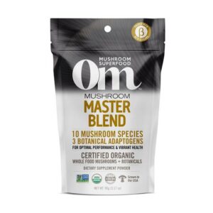 OM Mushroom Powders - Master Blend - 10 mushrooms plus 3 adaptogens!