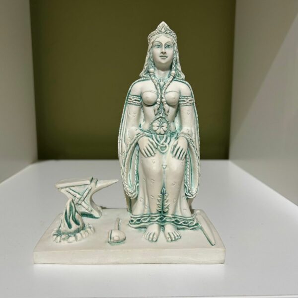 Seated Brigid Statue