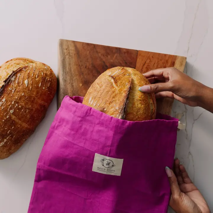Bee's Wrap Lined Artisan Bread Bag - Image 2