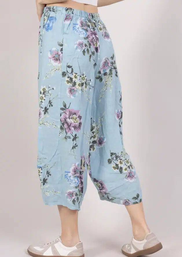Lantern Shaped Floral Print Bohemia Pants from Colette