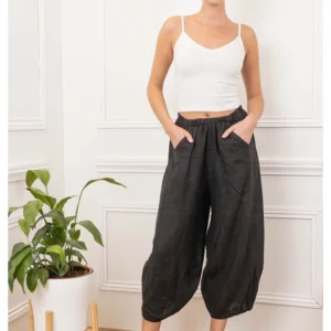 Lantern Shaped Linen Pants from Colette
