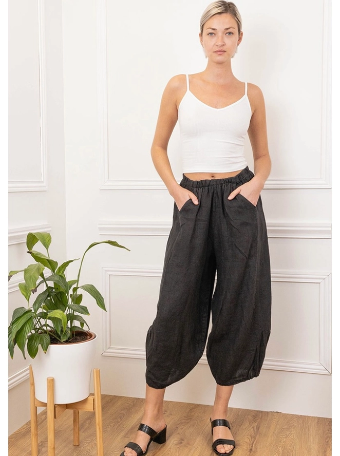 Lantern Shaped Linen Pants from Colette