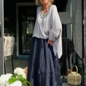 Asymmetrical Cotton Sweater