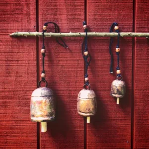 Copper Temple Bells