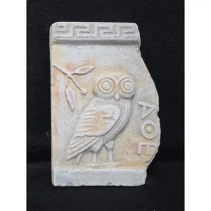 Athena's Owl of Wisdom Plaque