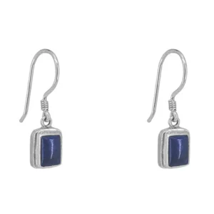 Sterling Silver and Lapis Dangle