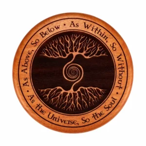 As Above So Below Wall Plaque
